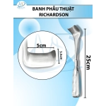 Banh phẫu thuật Richardson 25cm, đầu D5cm R3.5cm