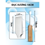 Đục xương, Đục Lexer Mini Osteotome 18cm ,d2cm r1.2cm