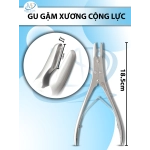 Gu gặm xương cộng lực cong Dài 18.5cm, đầu D1.5cm R5mm