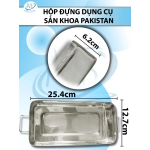 Hộp đựng dụng cụ sản khoa Pakistan D25,4 R12,7 C6,2