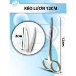 kéo lươn Dài 12cm, lưỡi D2.2cm