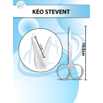 Kéo Stevent Dài 10.5cm D1.7cm cong