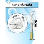 Kẹp chắp mắt Xám 8.7cm, 9cm