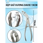 Kẹp giữ xương Davie 19cm