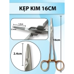 Kẹp kim 16cm, pen kẹp kim, kìm mang kim