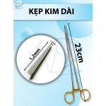Kẹp kim Dài 23cm đầu nhỏ, kẹp D1,2cm R1,3mm