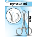 Kẹp săng mổ 9cm, kẹp khăn mổ chất lượng cao