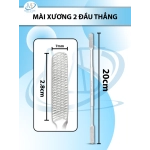 Mài xương 2 đầu thẳng 20cm D2.8cm R7mm