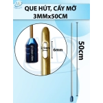 Que hút 50cm  x 3mm , 2 lỗ 6 x 3mm