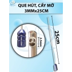 Que hút, cấy mỡ 3mmx25cm, 1lỗ D2,5 R2