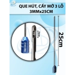 Que hút, cấy mỡ 3mmx25m, D5 R1,5 3 LỖ