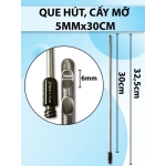 Que hút mỡ, cấy mỡ 30cm x 5mm 2 lỗ