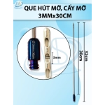 Que hút mỡ, cấy mỡ 3mm x 30cm 3 lỗ D5mm R3mm dài 32cm