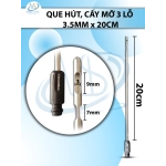 Que hút mỡ, kim hút  3 lỗ 3.5mmx20cm, lỗ R3 D9 D7
