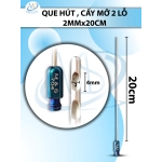 Que hút mỡ, kim hút mỡ  2 lỗ 2mmx20cm,  lỗ 2x4mm