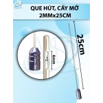 Que hút mỡ, kim hút mỡ 2 lỗ 2mmx25cm, lỗ D6 R1