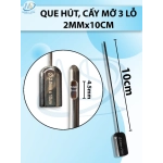 Que hút mỡ, kim hút mỡ 3 lỗ 2mmx10cm, 3ỗ D4,5 R1