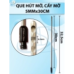 Que hút mỡ, kim hút mỡ 3 lỗ 5mm x 30cm, lỗ D6,5mm R5mm dài