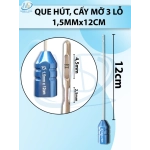 Que hút mỡ, kim hút mỡ 3 lỗ1,5mmx12cm, lỗ R1 D4,5 D2,5