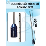 Que tiêm, que hút mỡ cấy 20 lỗ 2,5mmx15cm