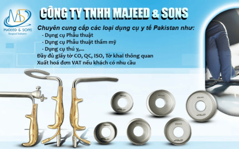 Majeed & Sons - Chuyên cung cấp các loại dụng cụ thiết bị y tế