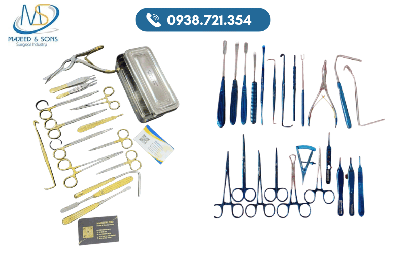 Bộ dụng cụ phẫu thuật thẩm mỹ