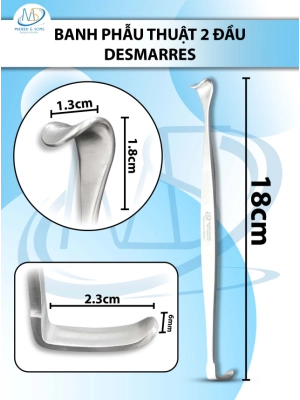 BANH PHẪU THUẬT 2 ĐẦU DESMARRES