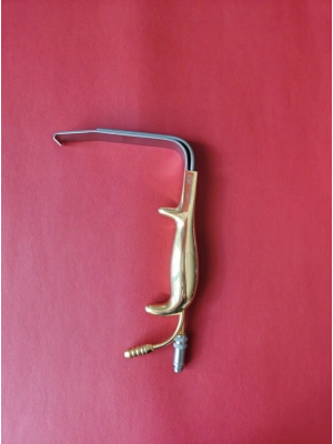 Banh vén ngực Tebbetts Dài 22cm đầu dài 12,5cm Dài cong 3,7cm rộng cong 2,2cm rộng thẳng 2,5cm
