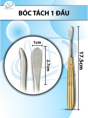 Bóc tách 1 đầu 17,5cm đầu D3cmxR0.8cm