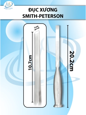 Đục xương Smith-Peterson 20.2cm D10.7cm R1cm nặng 226g