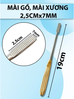 Mài gồ 19cm, mài xương Đầu mài 2,5x0,7