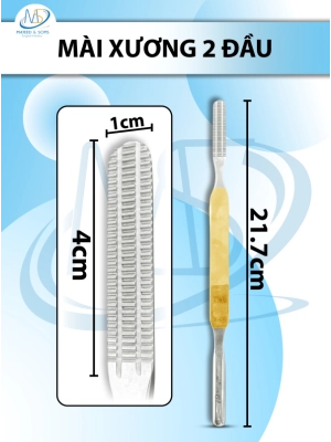 Mài xương 2 đầu Dài 21.7cm d4cm r1cm