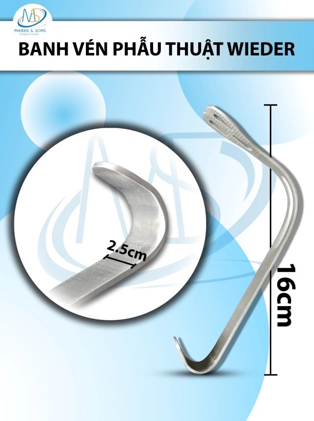 Thước đo mí 20cm thẳng, compa đo mí