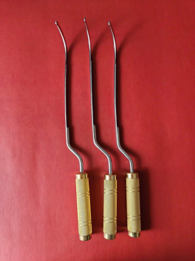 Que hút mỡ, kim hút mỡ 2 lỗ 2mmx25cm, lỗ D6 R1