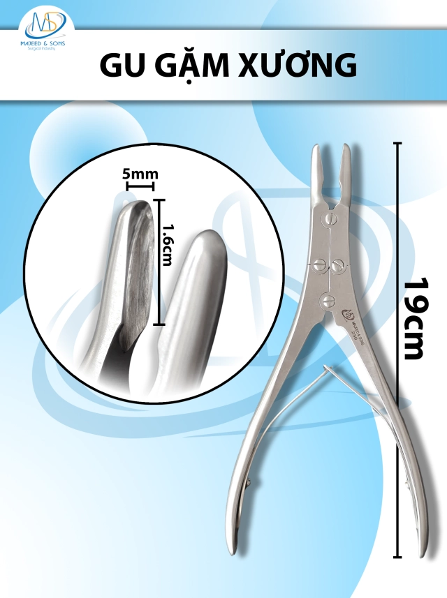 Gu gặm xương Dài 19cm D1.6cm R5mm