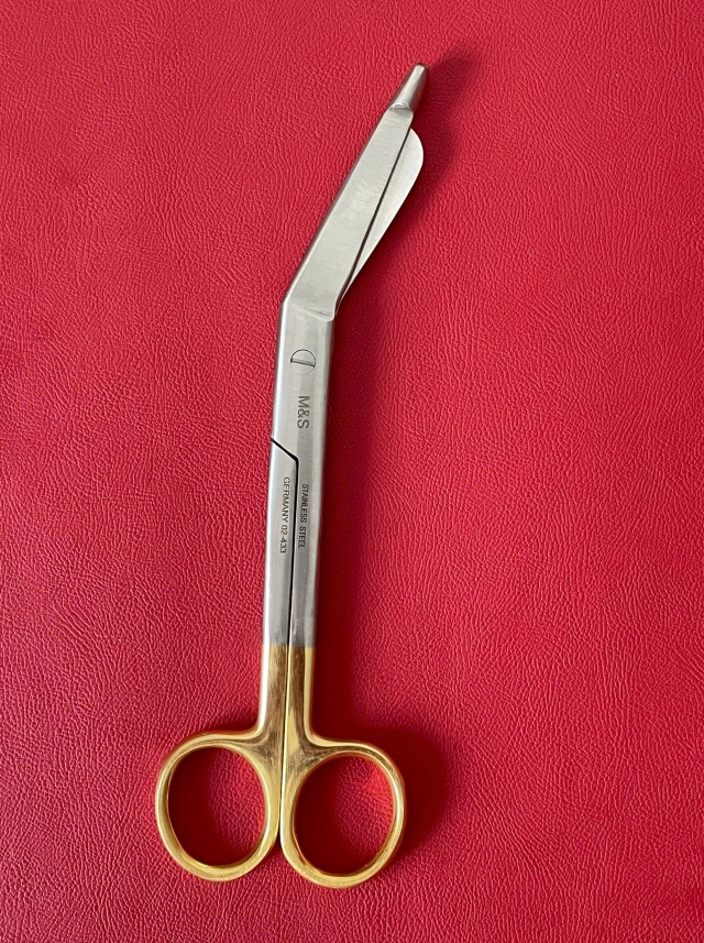 Móc đôi bi 16x0,8cm , móc phẫu thuật, bồ cào vén mô