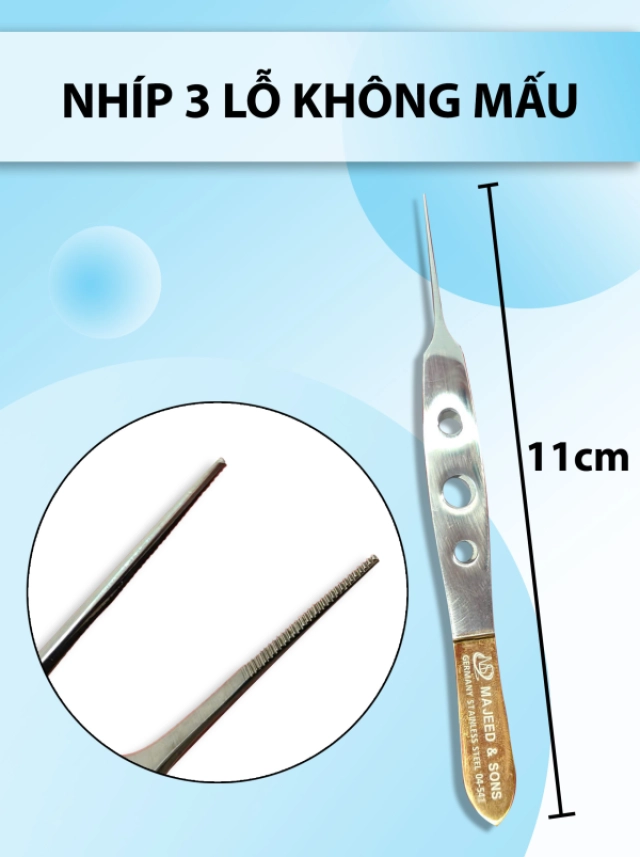 Móc triệt sản chó mèo 16,5cmx1cm , móc tử cung chó mèo  full xanh