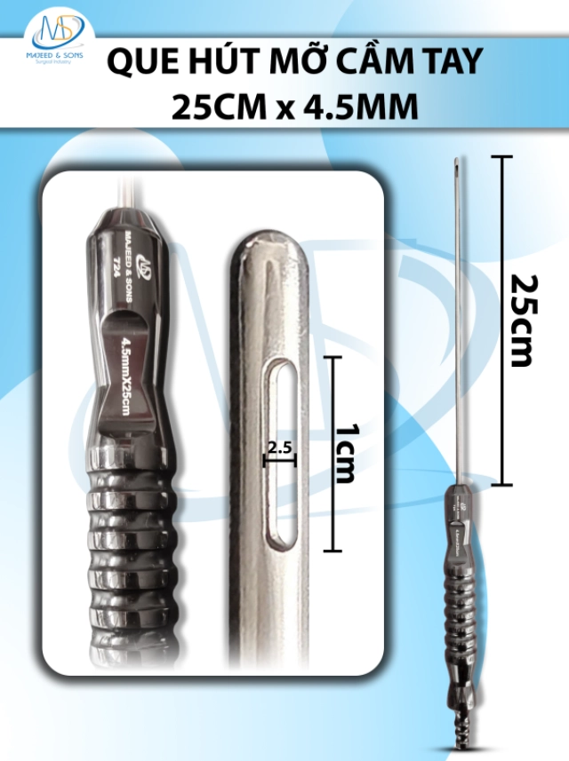 Nhíp vi phẫu thần kinh Microtwezeers Bayonet 20cm ĐEN D1cm