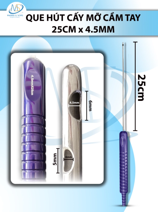 Nhíp vi phẫu thần kinh Microtwezeers Bayonet 18.3cm ĐEN D1cm